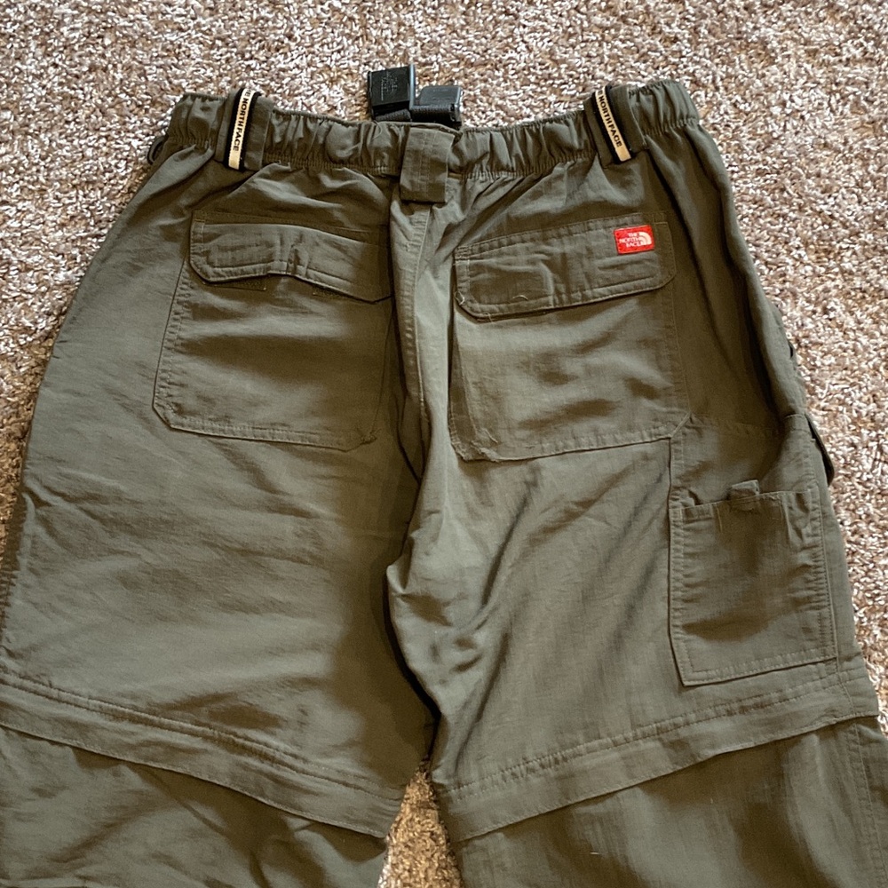 The North Face Men's Forest Green Cargo Pants, Size M - Picture 6 of 8